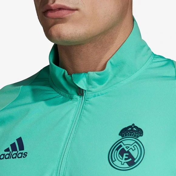 Adidas Real Madrid UCL 2019/20 EU Training Top, Sz S in Mint Green - Picture 6 of 15